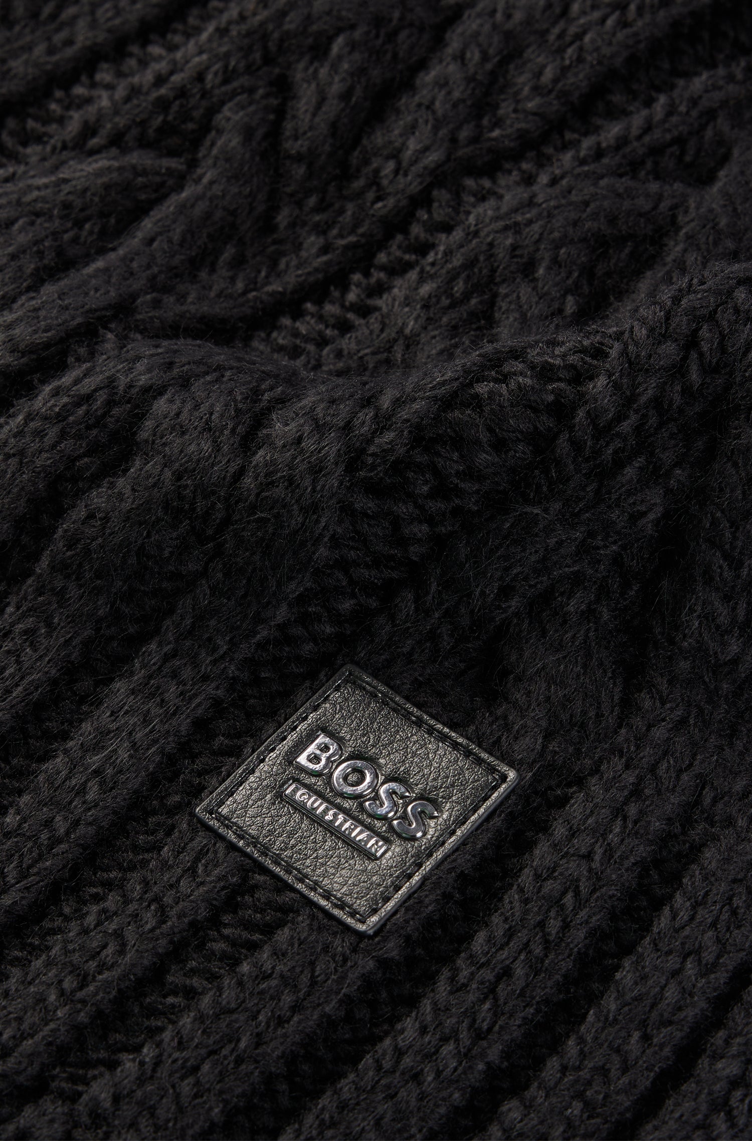 Cable-Knit Scarf