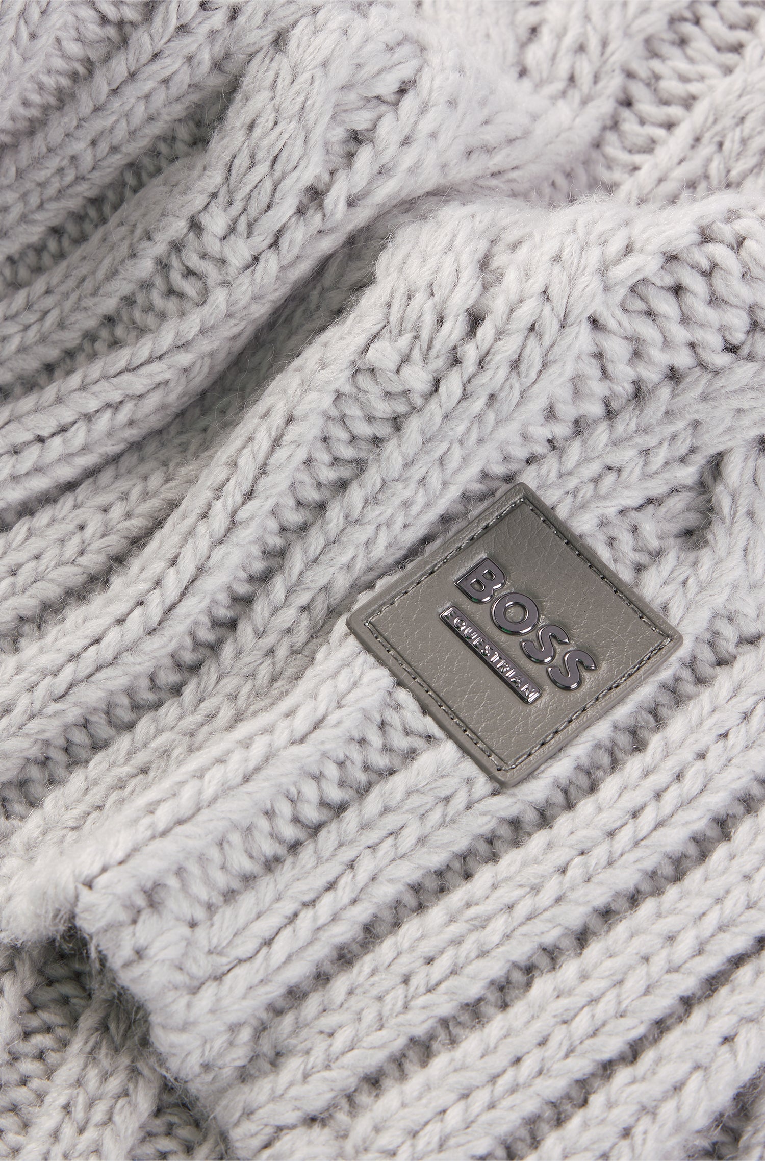 Cable-Knit Scarf