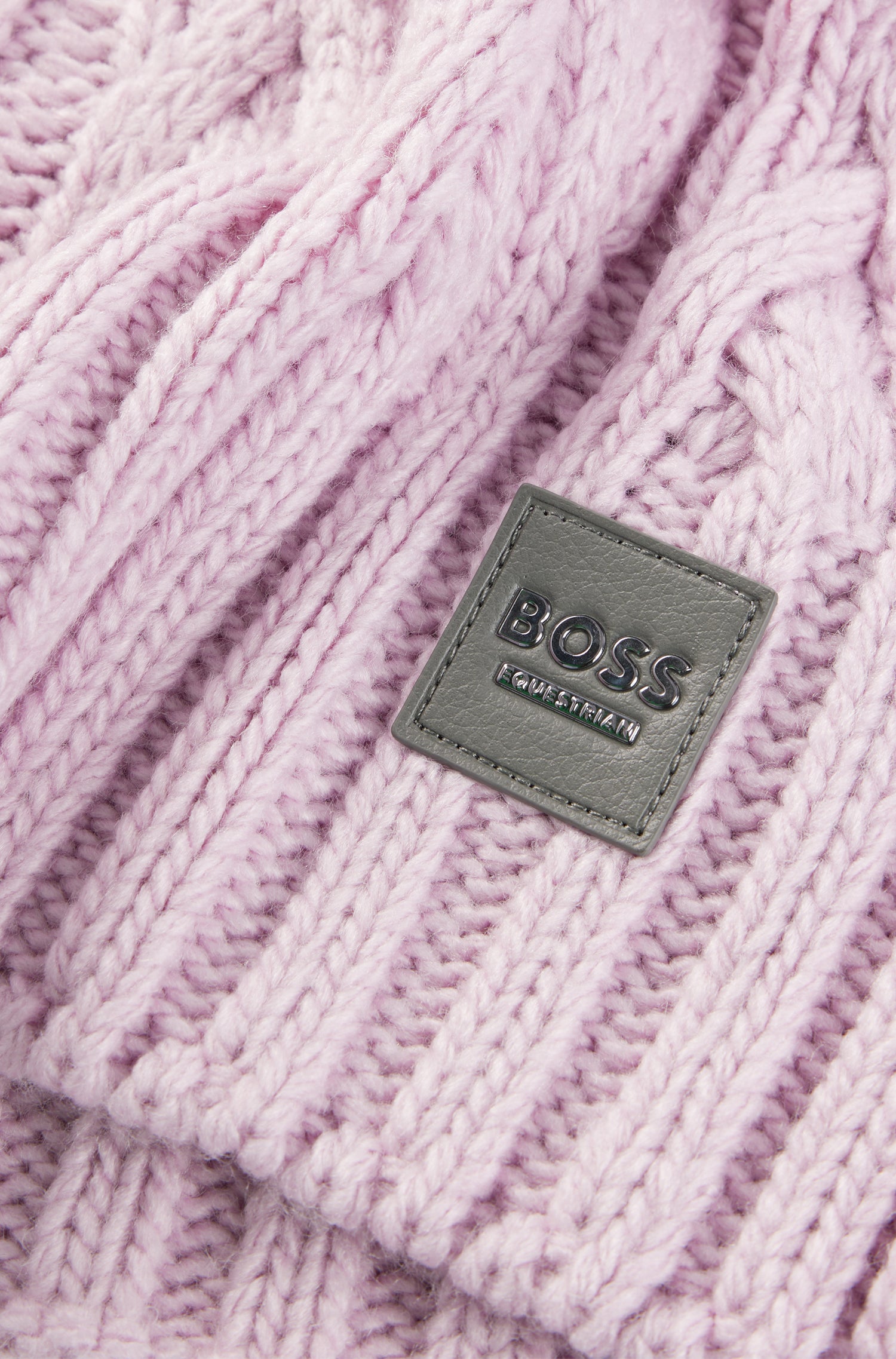 Cable-Knit Scarf
