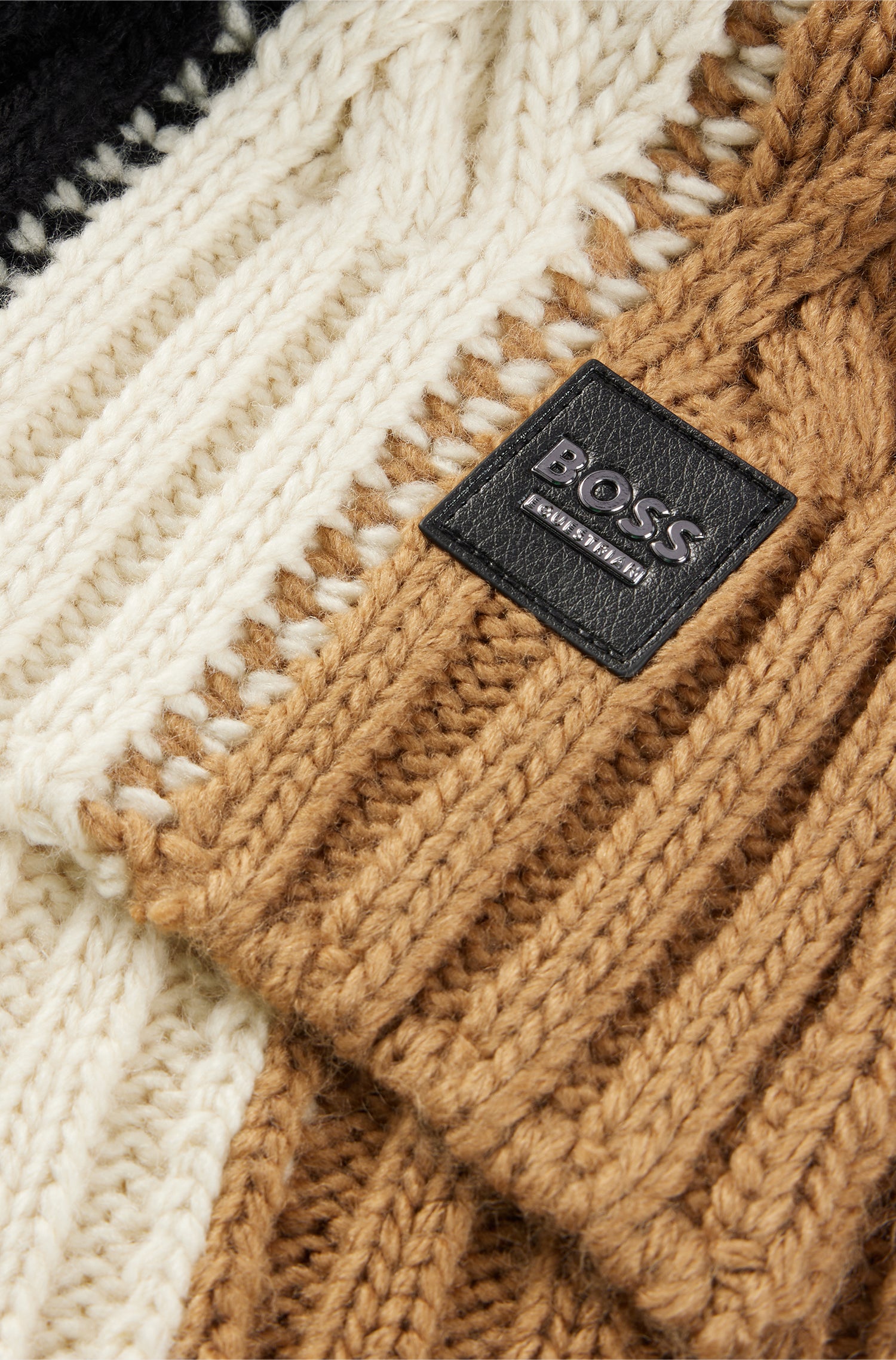 Cable-Knit Scarf
